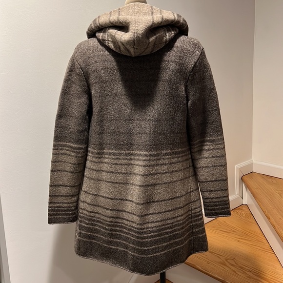 VINCE WOOL/ALPACA SWEATER COAT / CARDIGAN - Picture 5 of 9